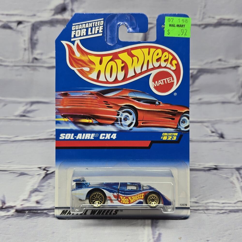 HOT WHEELS 1998 BLUE CARD SERIES SOL AIRE CX4 #823